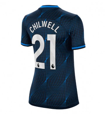 Maillot de foot Chelsea Ben Chilwell #21 Extérieur Femmes 2023-24 Manches Courte